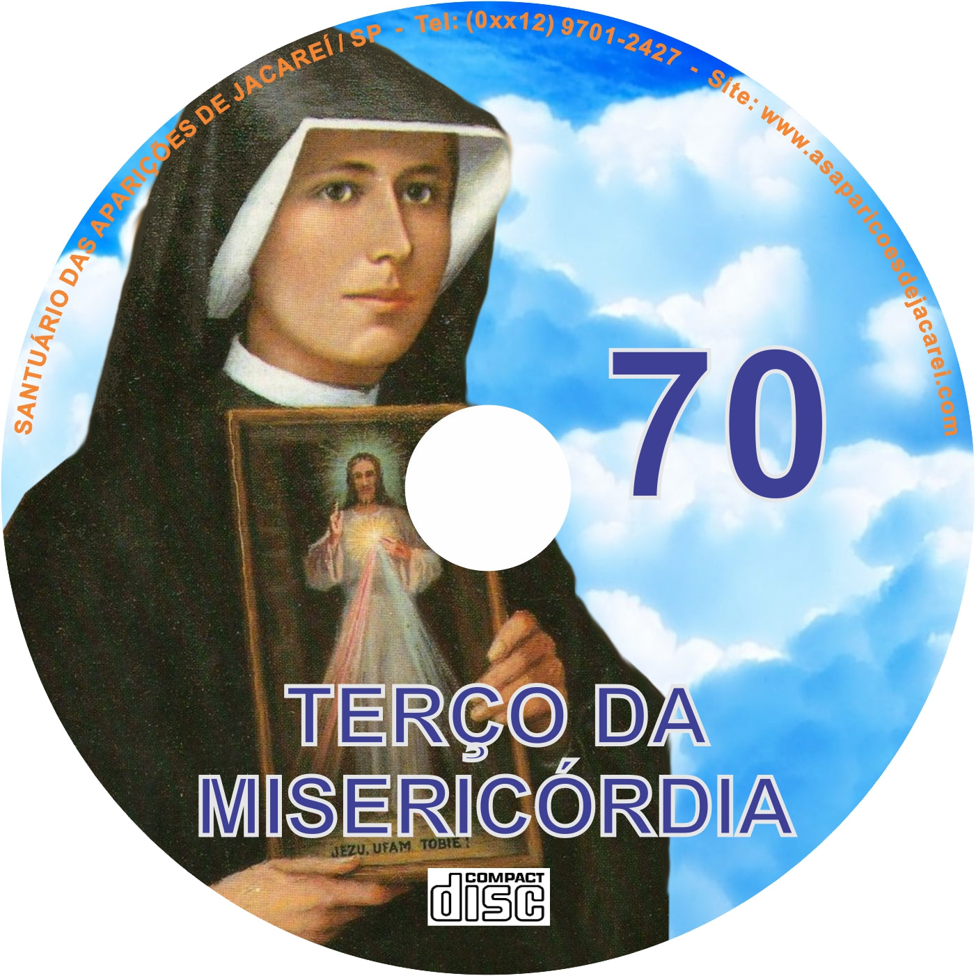 CD Terço da Misericórdia 70 CD Terço da Misericórdia 70